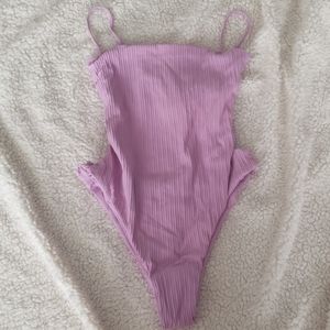 Beach bunny ribbed one piece